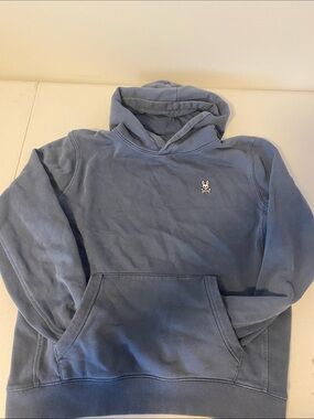 Kids Psycho Bunny Slate Blue Pullover Hoodie